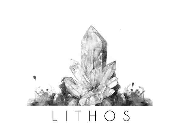 The logo for lithos.