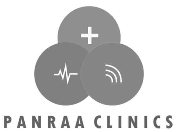 Panara clinics logo on a white background.