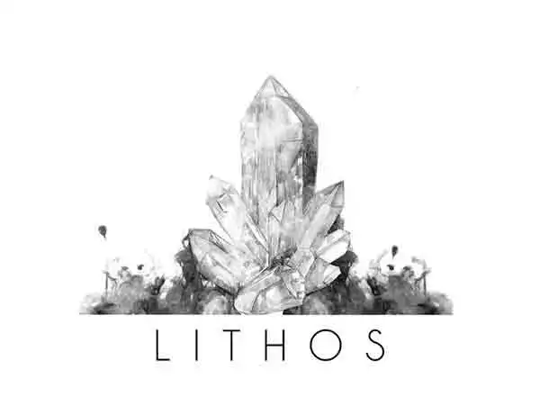 The logo for lithos.