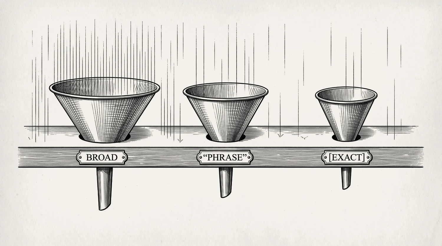 Keyword match types, explained for home services