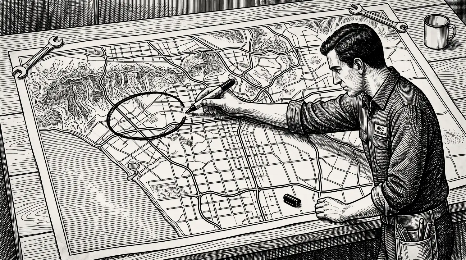 Location targeting and service-area settings that waste money